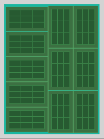 Optimized Array Layout Result
